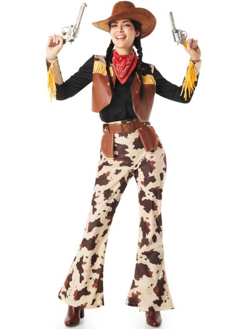 Disfraz de vaquera cowgirl para mujer - Kiabi
