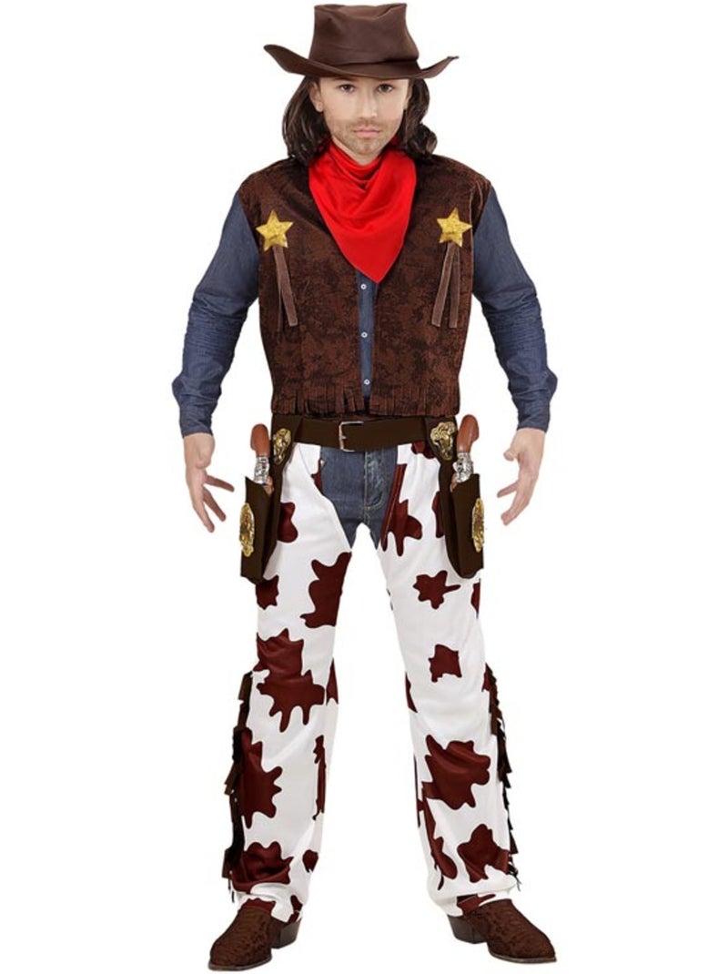 Disfraz de Vaquero con bandana Multicolor - Kiabi