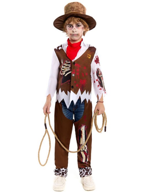 Disfraz de Vaquero Zombie - Kiabi