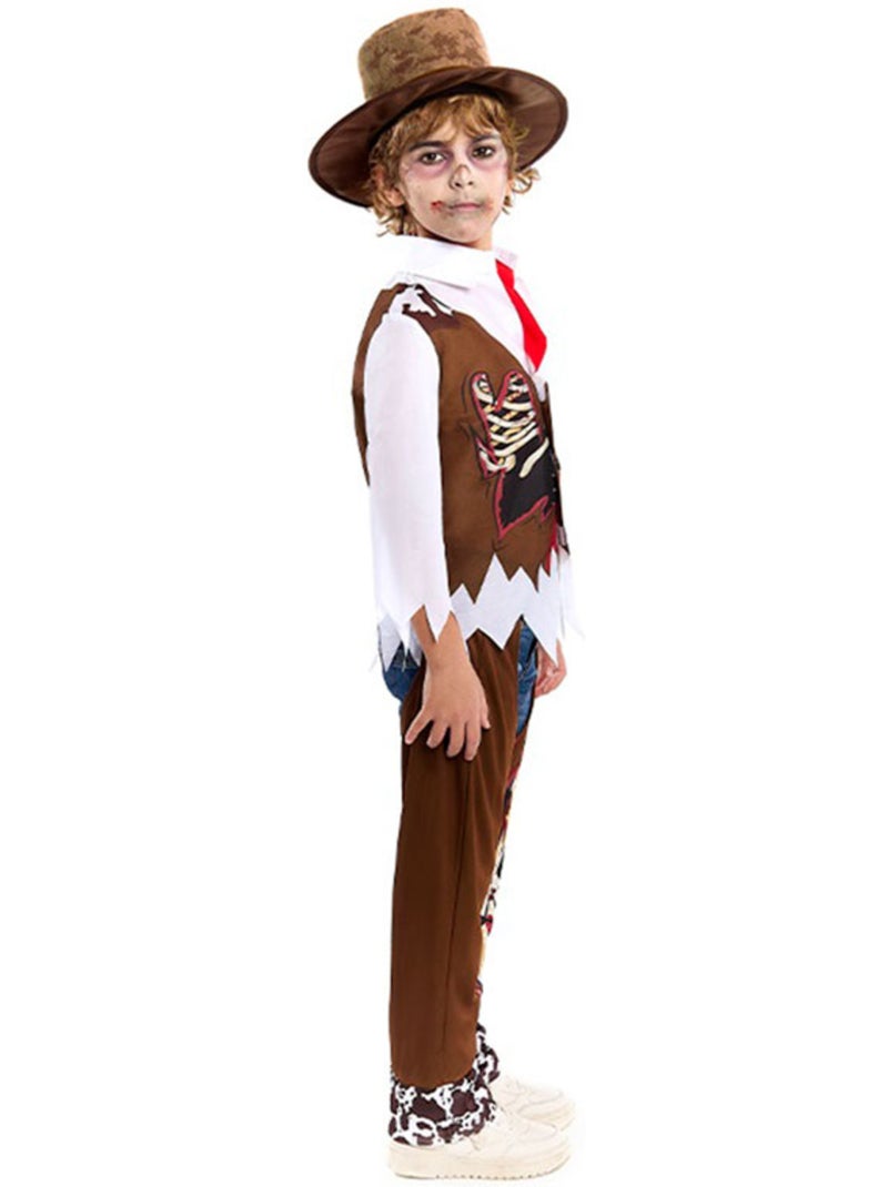 Disfraz de Vaquero Zombie Multicolor - Kiabi