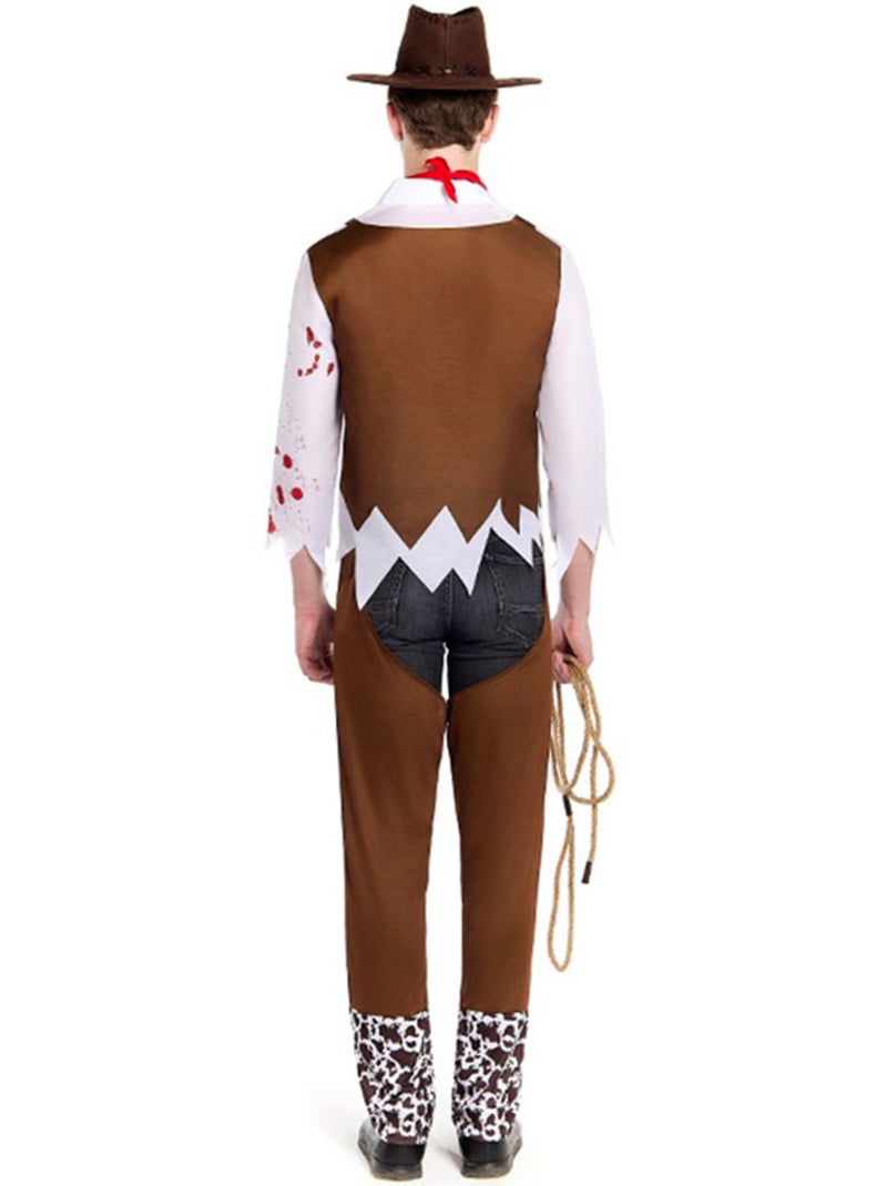 Disfraz de Vaquero Zombie Multicolor - Kiabi
