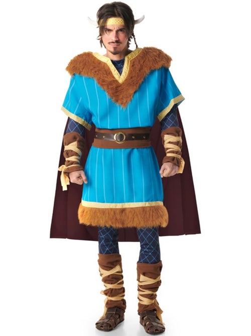 Disfraz de vikingo con capa para hombre - Kiabi