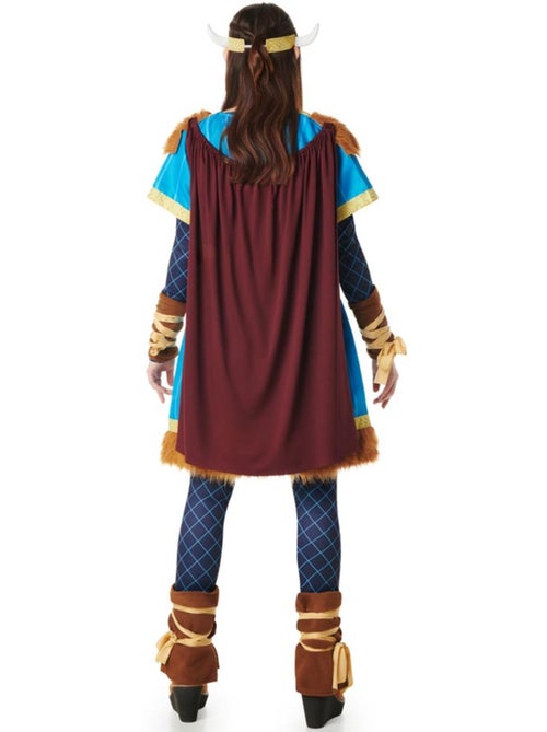Disfraz de vikingo con capa para mujer - Kiabi