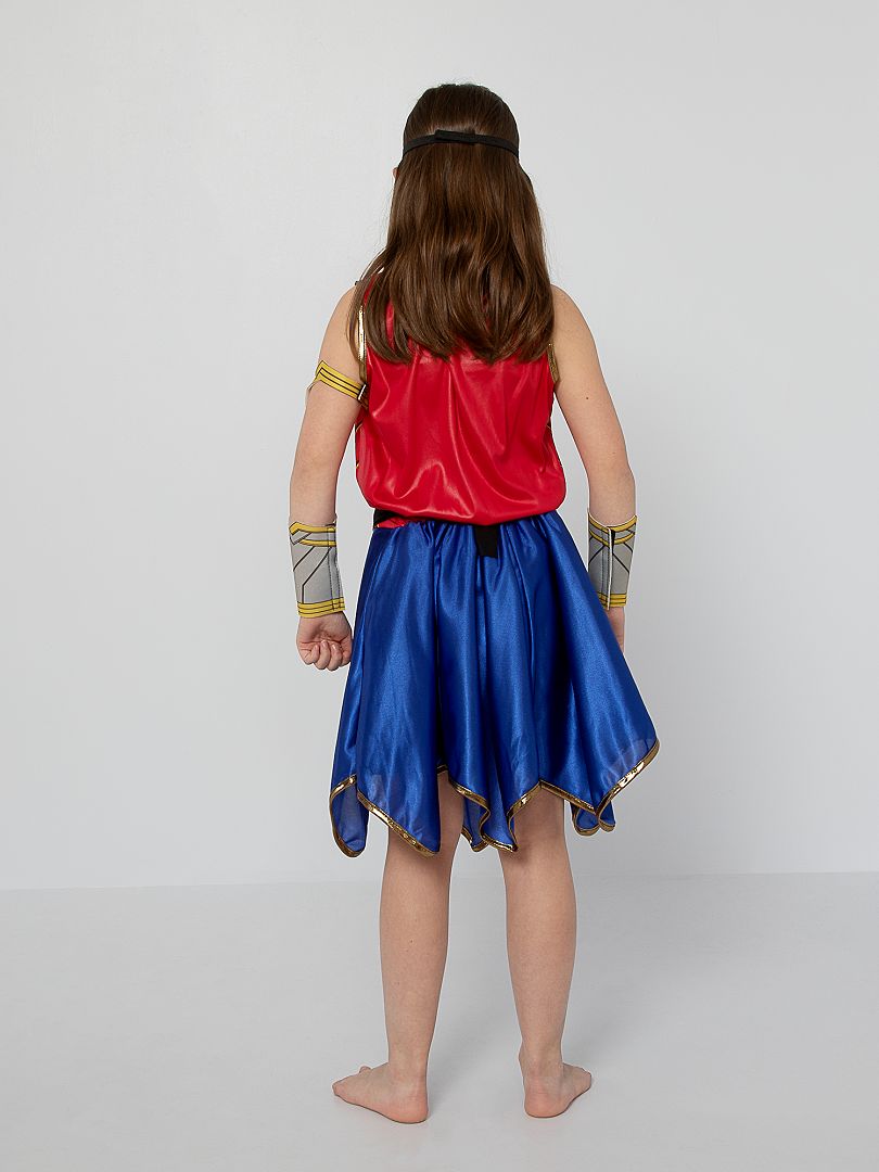 Disfraz de 'Wonder Woman' rojo/azul - Kiabi