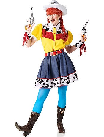 Disfraz de woody toy story para mujer