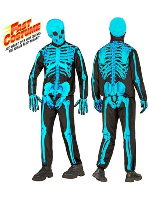 Disfraz Express de Esqueleto Fluorescente - Kiabi