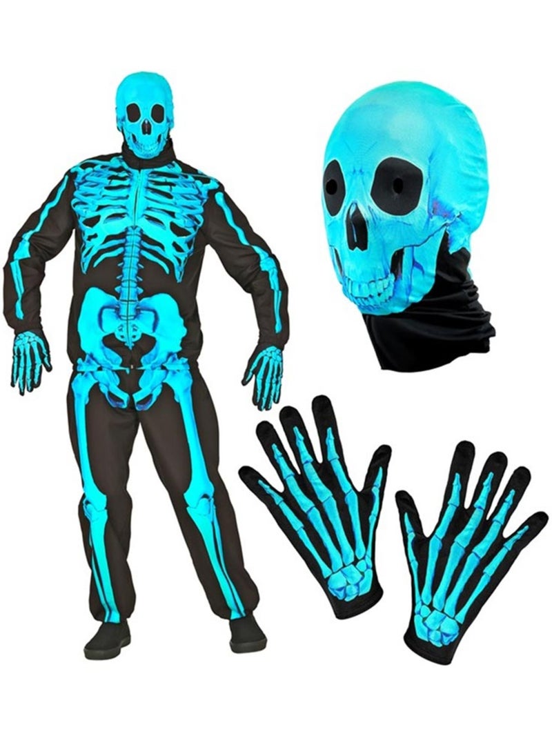 Disfraz Express de Esqueleto Fluorescente Multicolor - Kiabi