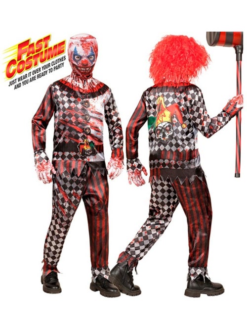 Disfraz Express de Payaso Malvado - Kiabi