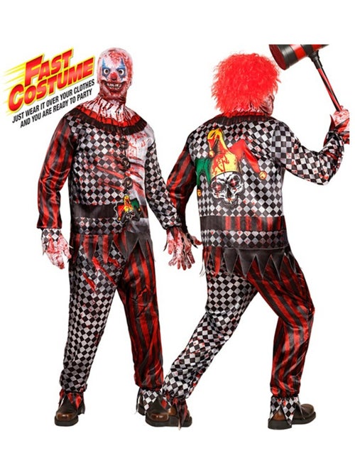 Disfraz Express de Payaso Malvado - Kiabi