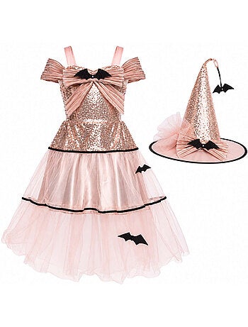 Disfraz infantil – bruja glamourosa | great pretenders