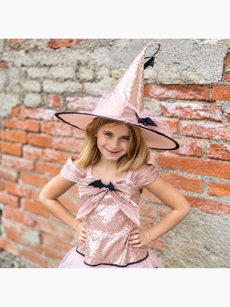 Disfraz infantil – bruja glamourosa | great pretenders Rosa - Kiabi