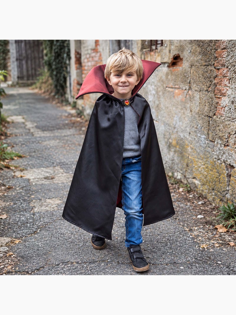 Disfraz infantil capa de vampiro real | great pretenders Negro - Kiabi