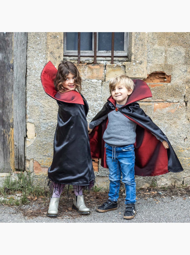 Disfraz infantil capa de vampiro real | great pretenders Negro - Kiabi