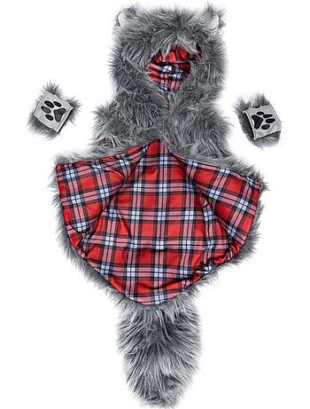 Disfraz infantil chaqueta lobo con guantes | great pretenders