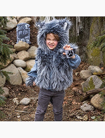 Disfraz infantil chaqueta lobo con guantes | great pretenders