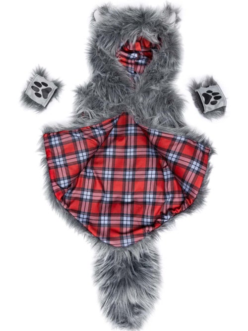 Disfraz infantil chaqueta lobo con guantes | great pretenders - Kiabi