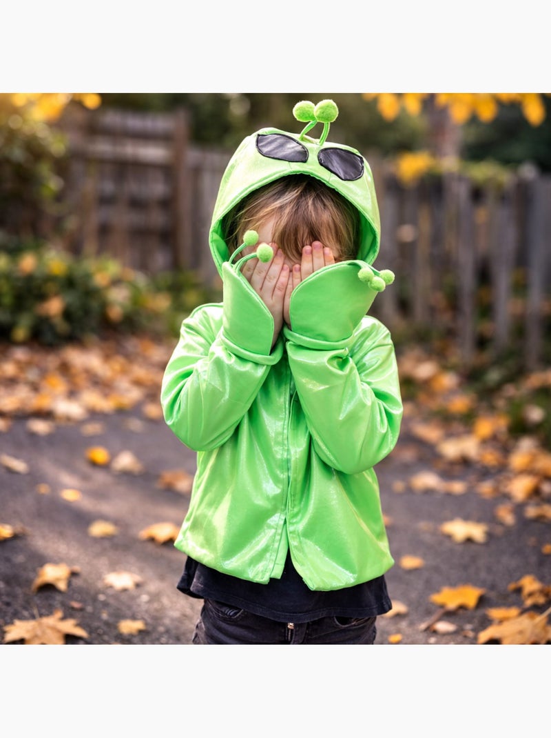 Disfraz infantil con chaqueta alienígena | Great Pretenders Verde - Kiabi