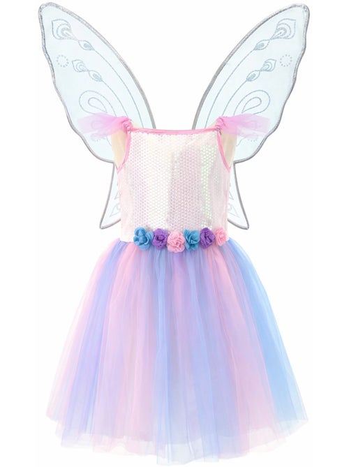Disfraz infantil de hada con vestido y alas apolline | Labay - Kiabi