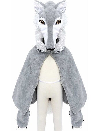 Disfraz infantil de lobo con capa | Great Pretenders