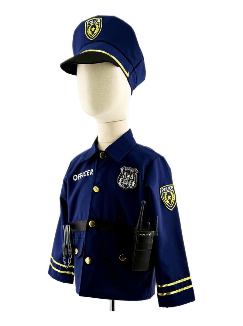 Disfraz infantil de oficial de policía | Labay Azul - Kiabi