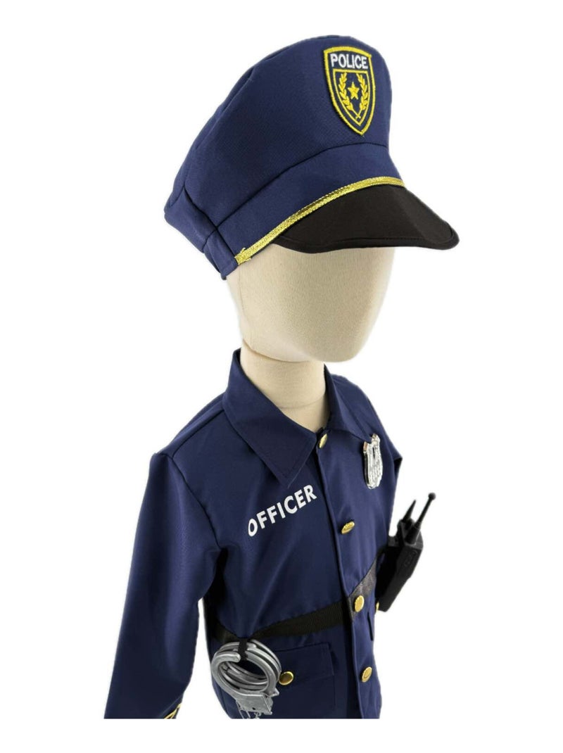 Disfraz infantil de oficial de policía | Labay Azul - Kiabi