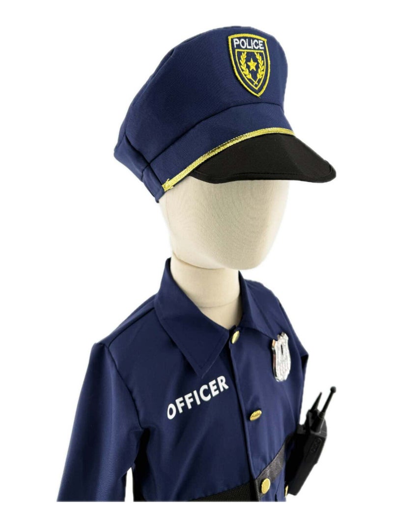 Disfraz infantil de oficial de policía | Labay Azul - Kiabi