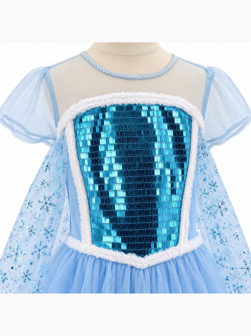 Disfraz infantil de princesa elsa | labay Azul - Kiabi
