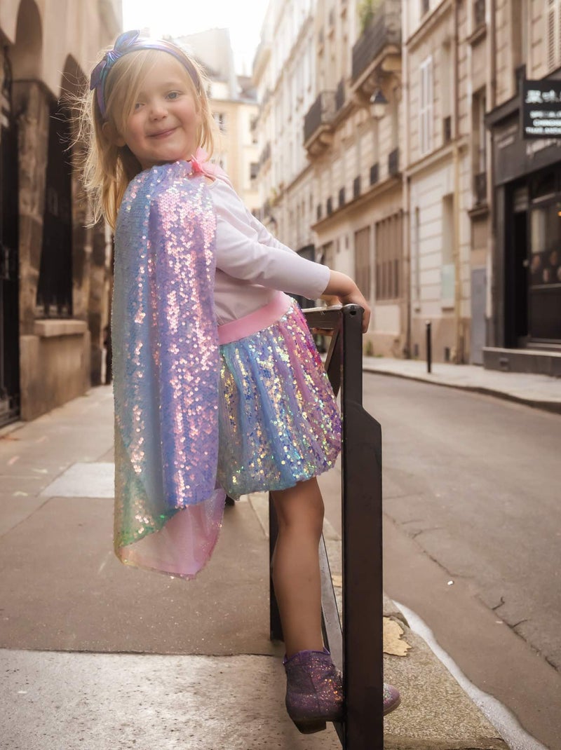 Disfraz infantil falda tutú con lentejuelas | Great Pretenders Multicolor - Kiabi