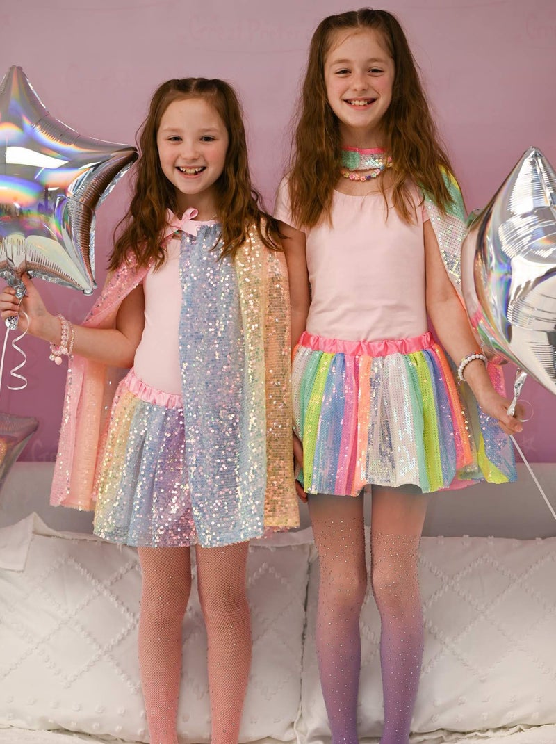 Disfraz infantil falda tutú con lentejuelas | Great Pretenders Multicolor - Kiabi