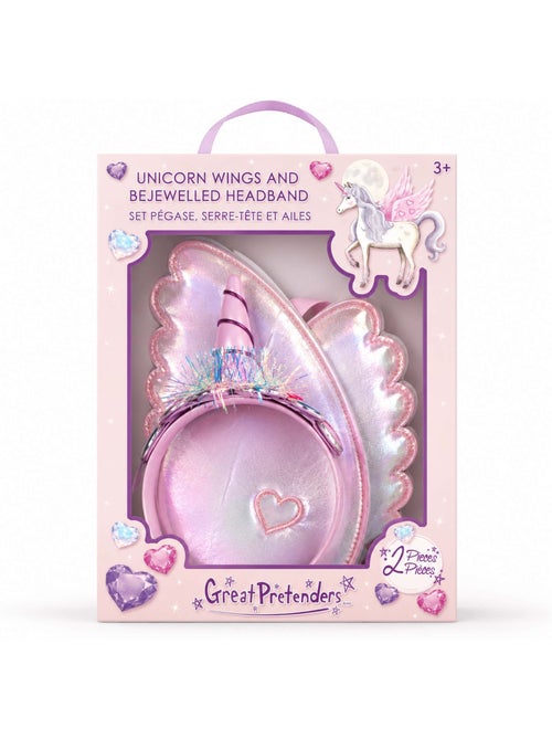 Disfraz infantil set de alas de unicornio y diadema | Great Pretenders - Kiabi Disfraz infantil set de alas de unicornio y diadema | Great Pretenders - Kiabi
