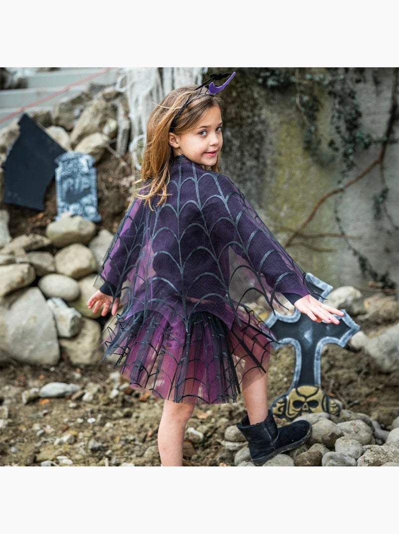 Disfraz infantil tutú y capa de bruja | great pretenders Violeta - Kiabi