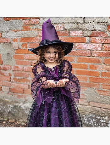 Disfraz infantil – vestido de bruja araña | great pretenders