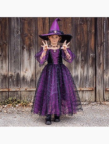 Disfraz infantil – vestido de bruja araña | great pretenders