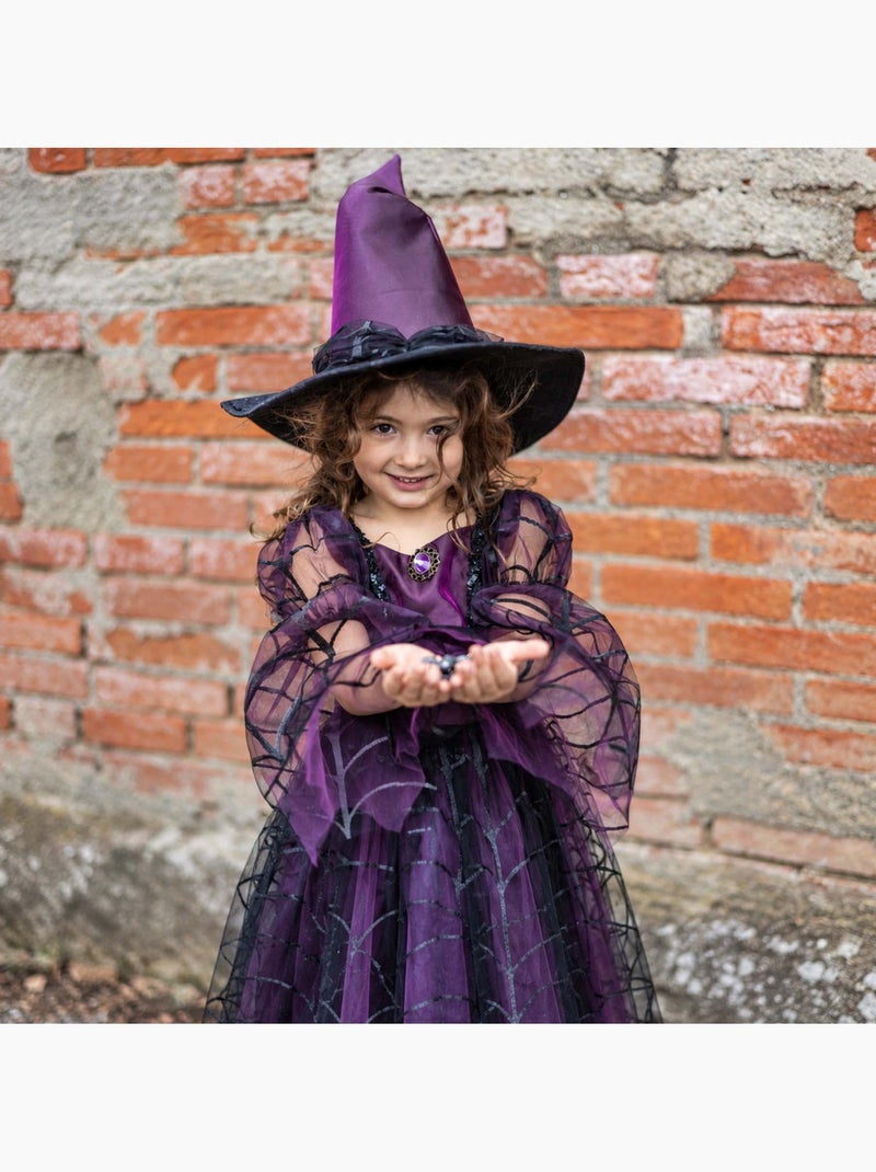 Disfraz infantil – vestido de bruja araña | great pretenders Violeta - Kiabi