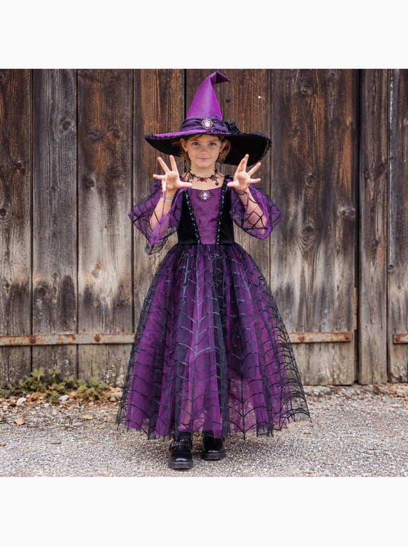 Disfraz infantil – vestido de bruja araña | great pretenders Violeta - Kiabi