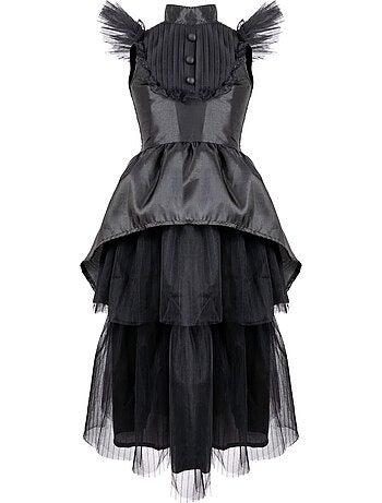 Disfraz infantil – vestido de bruja gótica | great pretenders