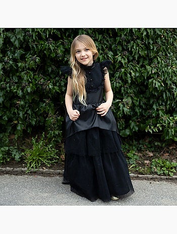 Disfraz infantil – vestido de bruja gótica | great pretenders