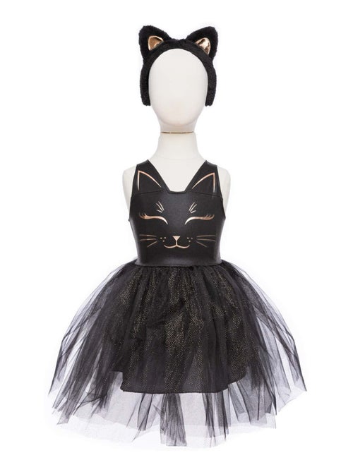 Disfraz infantil – vestido de gato negro con diadema de orejas | great pretenders - Kiabi