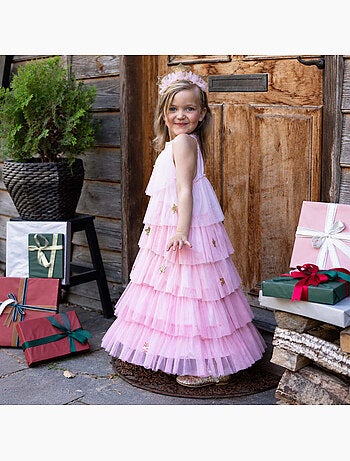 Disfraz infantil vestido de princesa de navidad | great pretenders
