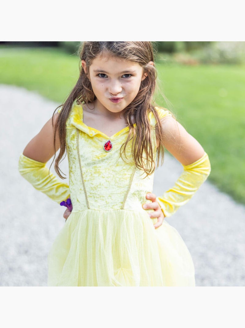 Disfraz infantil vestido de princesa | Great Pretenders Amarillo - Kiabi