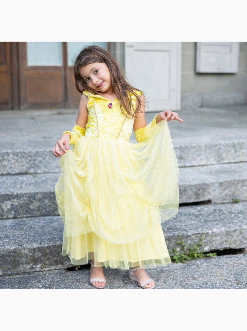 Disfraz infantil vestido de princesa | Great Pretenders Amarillo - Kiabi