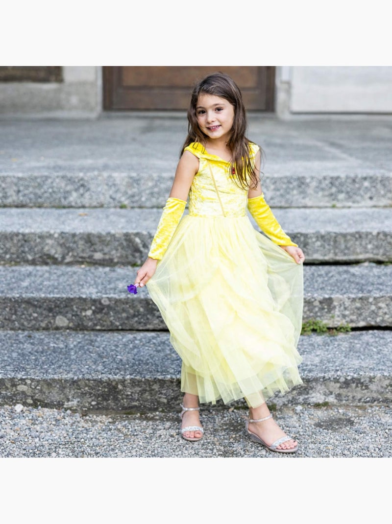 Disfraz infantil vestido de princesa | Great Pretenders Amarillo - Kiabi