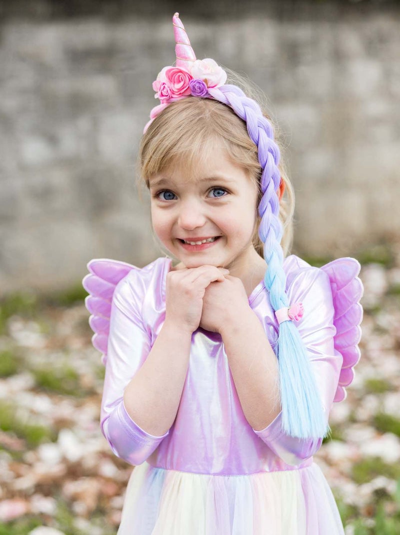 Disfraz infantil – vestido de princesa unicornio con alas | Great Pretenders Rosa - Kiabi