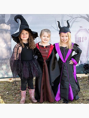Disfraz infantil vestido de princesa vampira | great pretenders