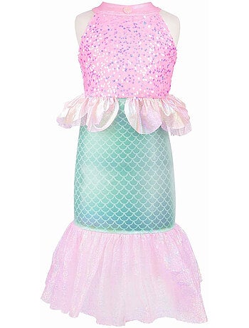 Disfraz infantil vestido princesa sirena - Great Pretenders