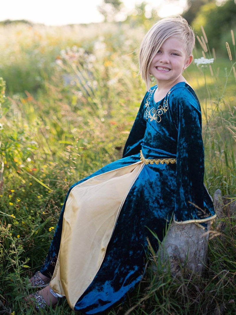 Disfraz infantil – vestido reina guinevere | Great Pretenders Azul - Kiabi