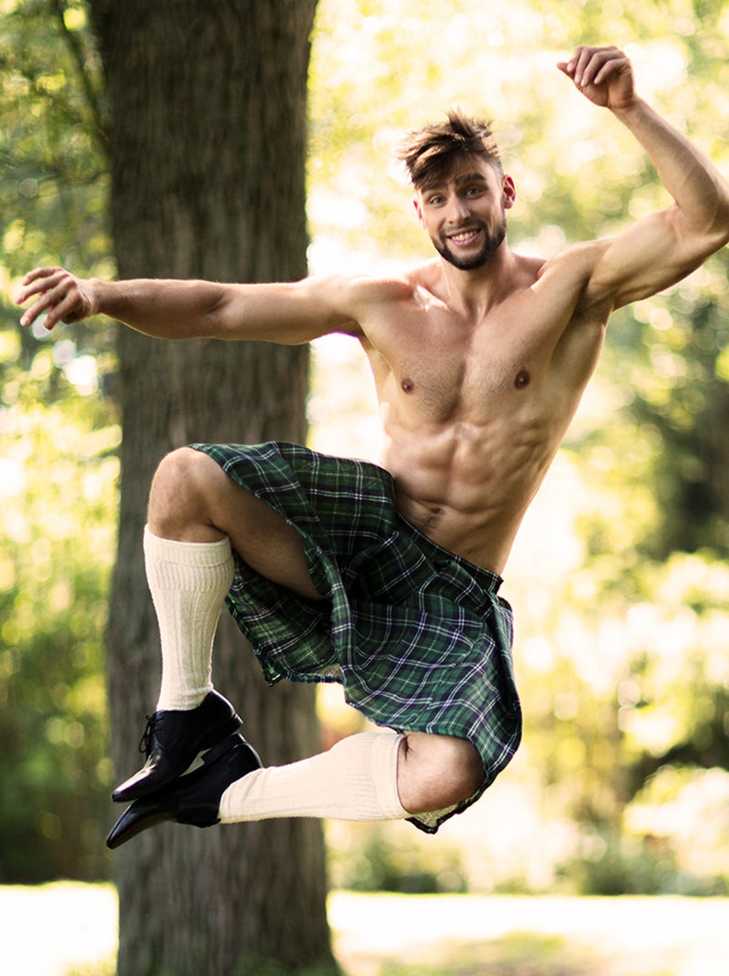 Disfraz kilt verde - Kiabi