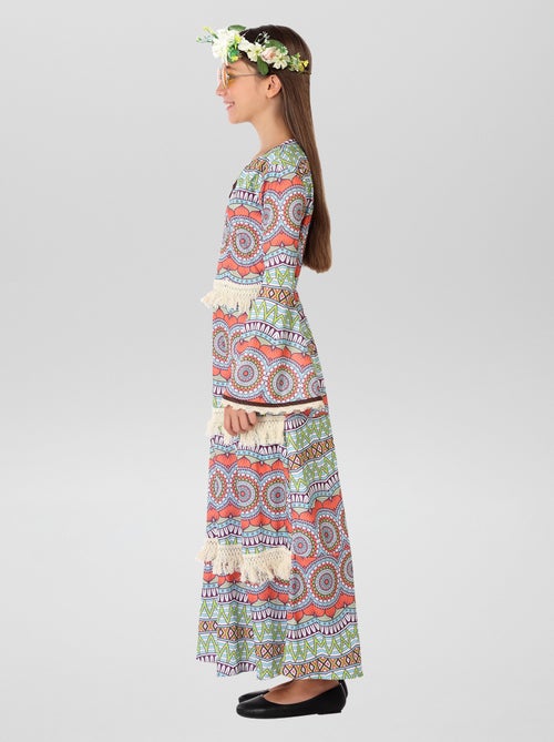 Disfraz largo de 'hippie' - Kiabi