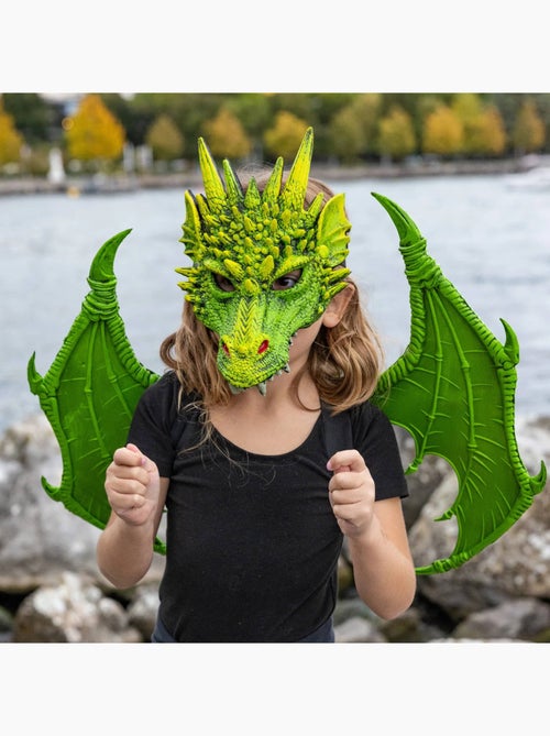Disfraz máscara de dragón verde | Great Pretenders - Kiabi