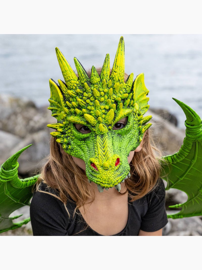 Disfraz máscara de dragón verde | Great Pretenders Verde - Kiabi